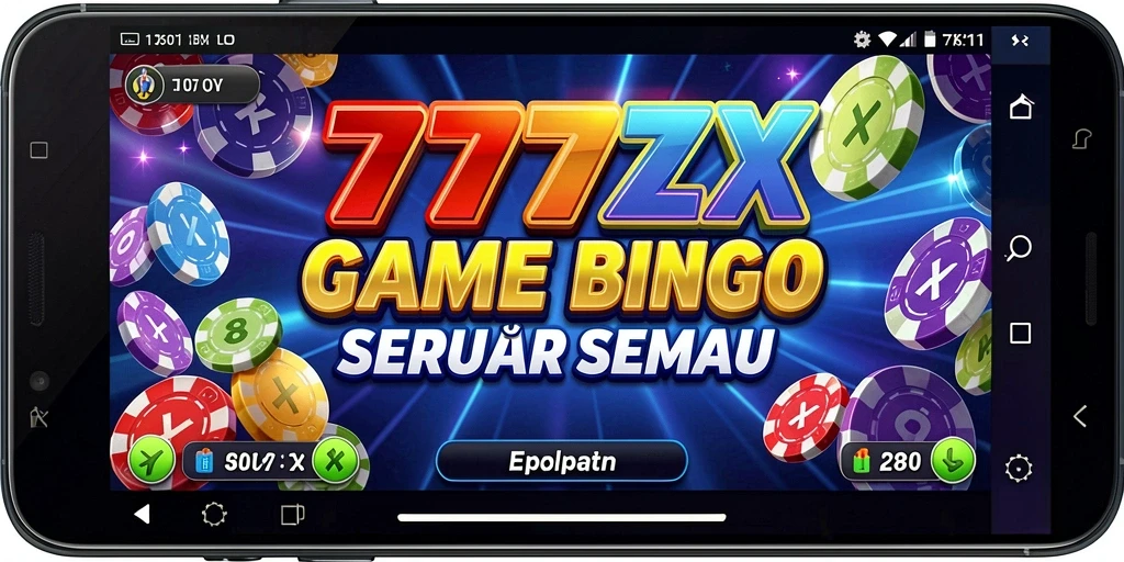 Tampilan gameplay Bingo yang seru di 777ZX.