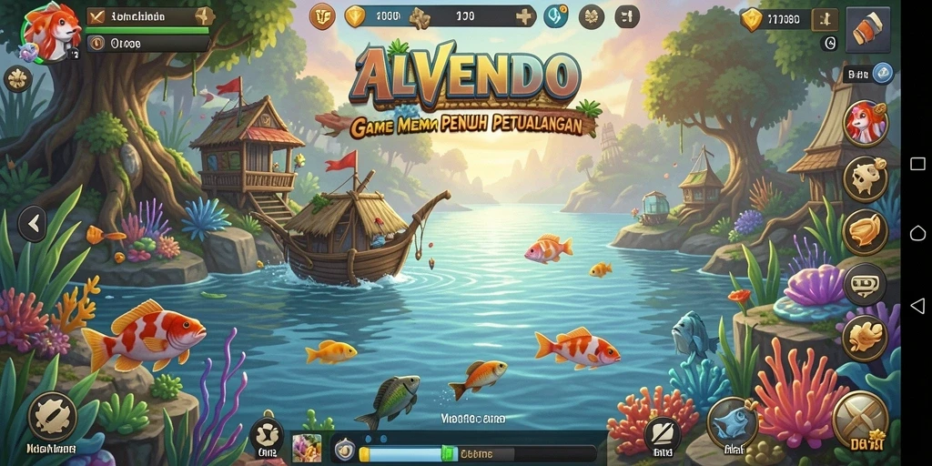 Tangkapan ikan besar di ALVENDO yang membuat pemain ketagihan.
