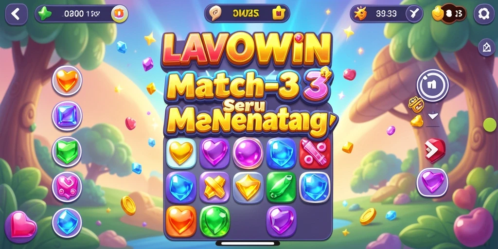 Tampilan gameplay <strong>LAVOWIN</strong> yang seru dan menyenangkan.