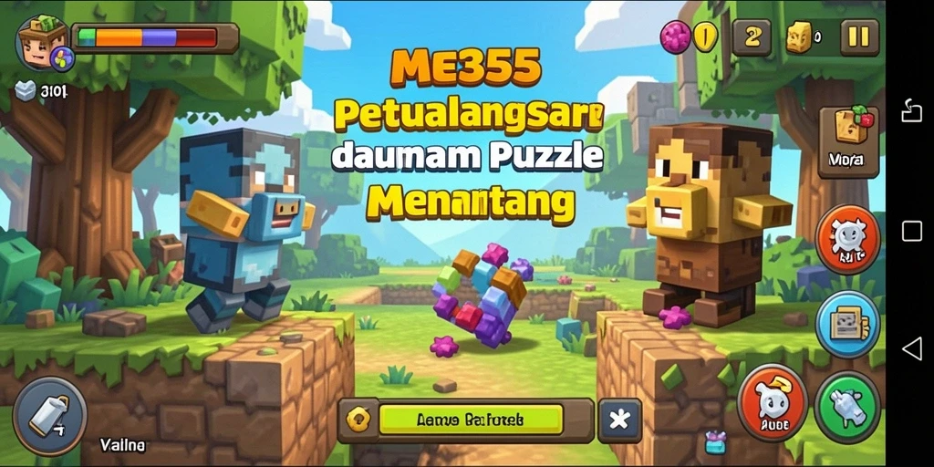Gameplay seru dengan berbagai teka-teki untuk dipecahkan.